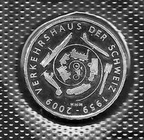 Gedenkmünze 20 Fr. -  Verkehrshaus - Perfekt