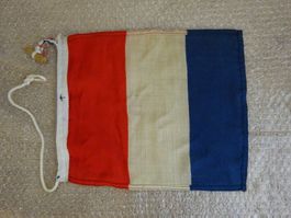 Signalflagge "T" Jacht / Vintage