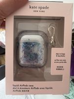 Kate Spade Liquid Glitter AirPods Case - New in Box!