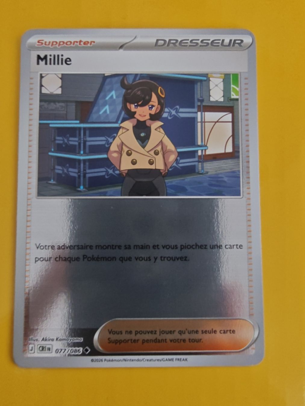Pokémon Sammelbilder & Trading cards: Millie Reverse (077/086) Chaos Ascendant - CRI fr – Gebraucht aus Cormondreche von pajojo