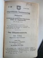 Eidgenössische Gesetzsammlung - 1911 Obligationenrecht