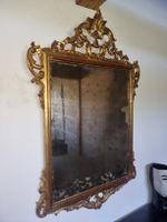 Antiker Spiegel mit Goldrahmen, Barock Stil, Toter Spiegel