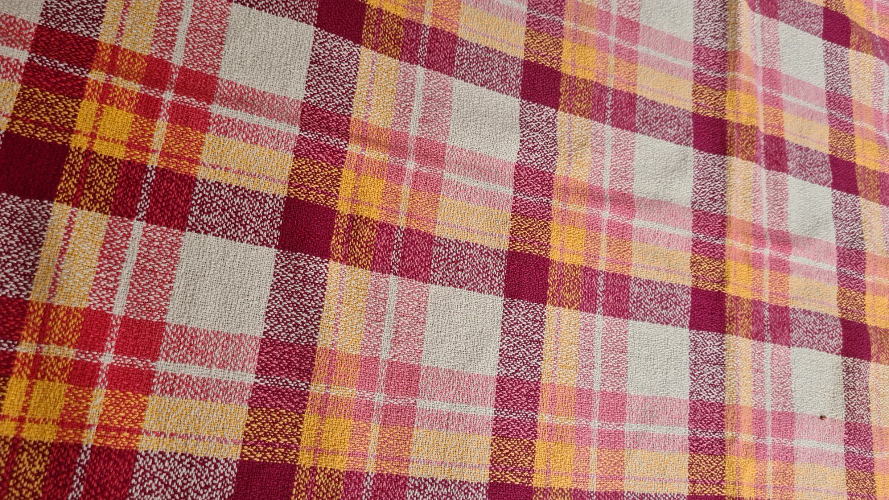 Coperte: Uraltes Tischtuch 100%baumwolle – Usato da Ferden venduto da jemyce 2