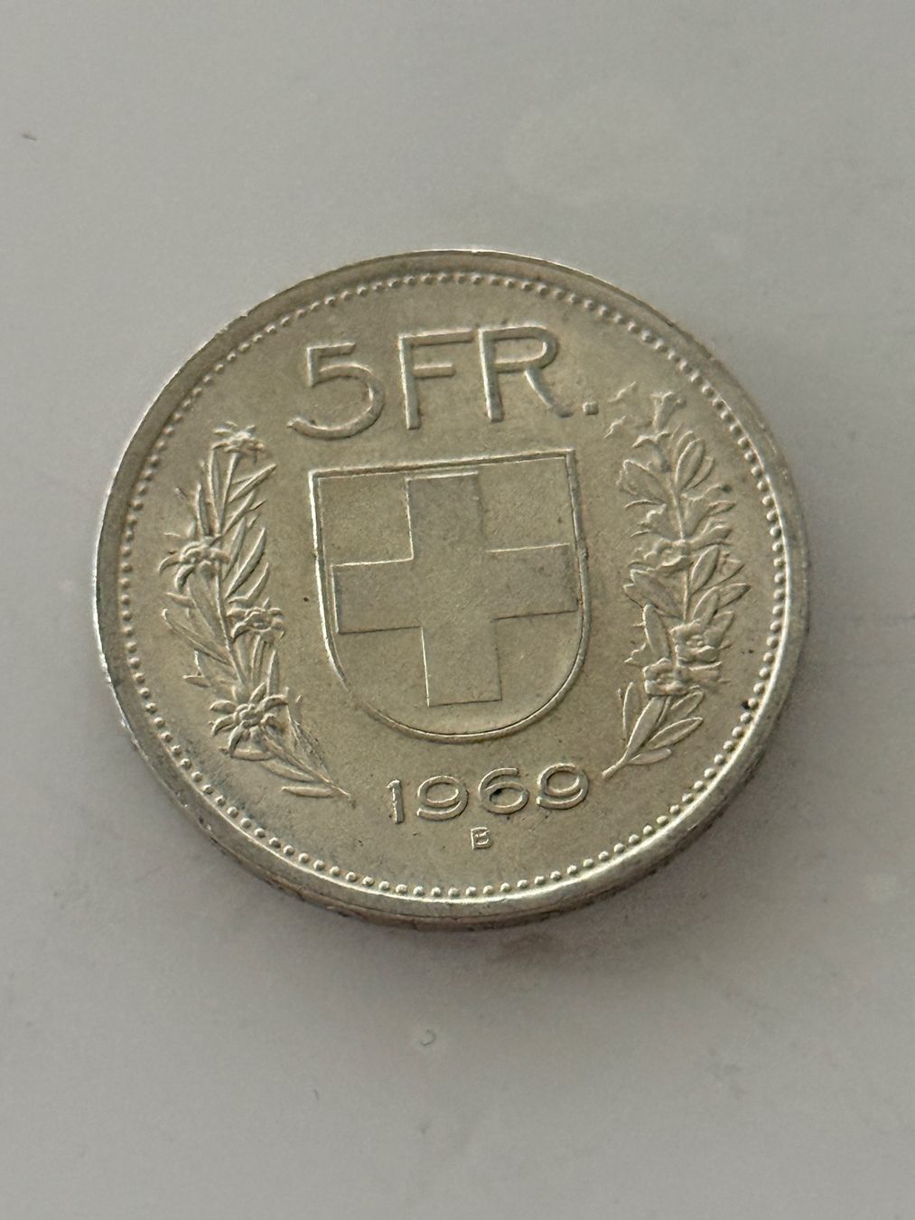 Tutti le monete: 5 Franken 1969  Silber – Usato da Wallisellen venduto da SWISS_SILVER1