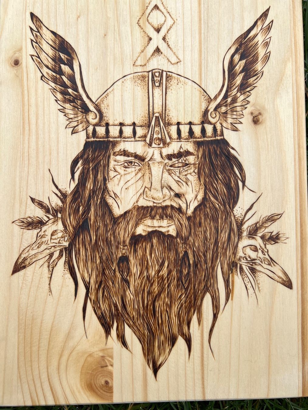 Foto & Immagini: Holz-Bild Odin – Usato da Sternenberg venduto da Coocoo 3