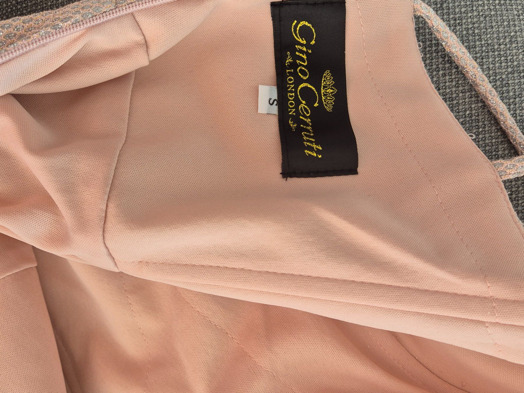 Vestiti: Abendkleid lang, rosa silber – Nuovo (secondo la descrizione) da Unterengstringen venduto da ang_tm99 3