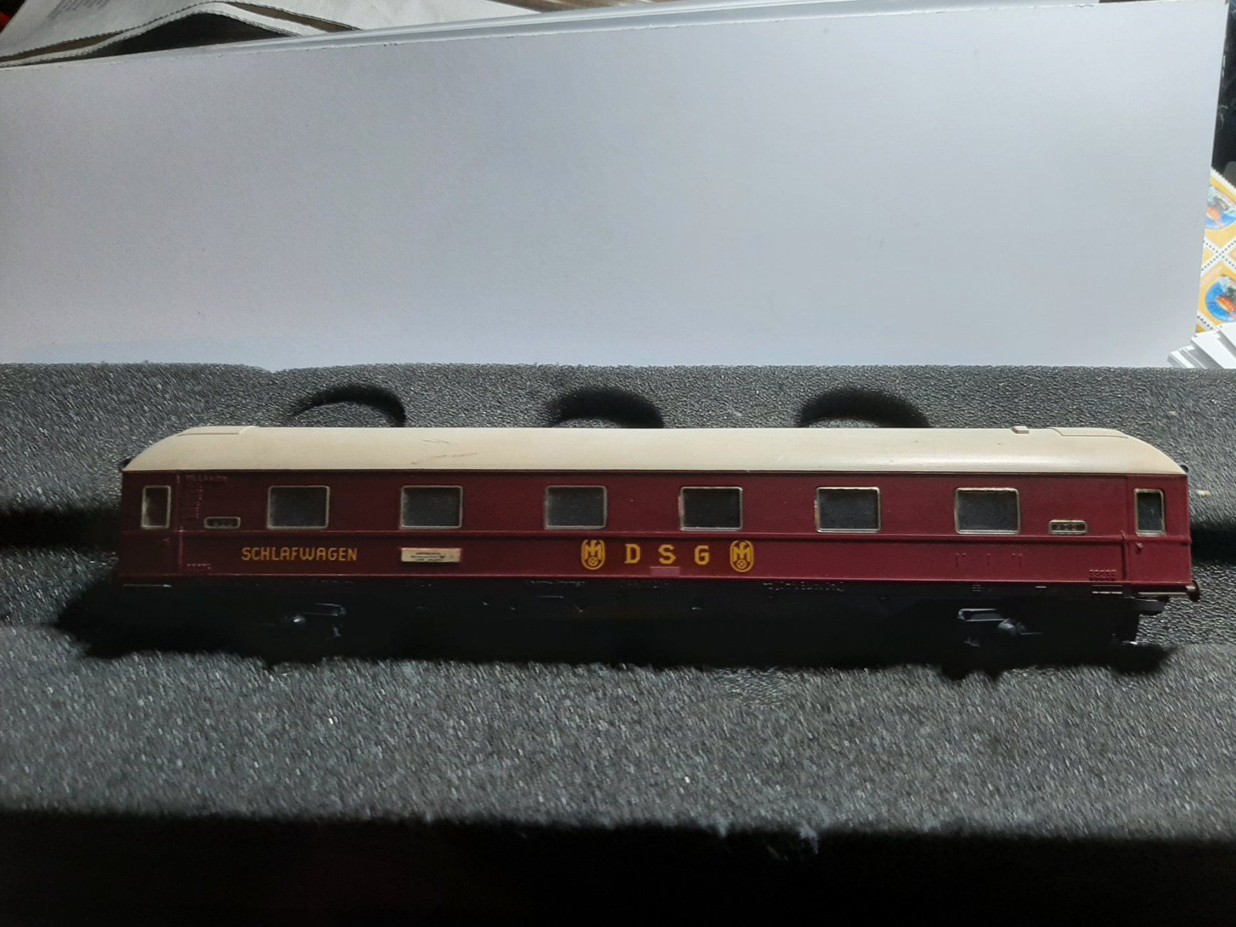 Fleischmann Trains électriques: FLEISCHMANN DSG SCHLAFWAGEN REF.10 – D'occasion à Avully par RIVALIS 2