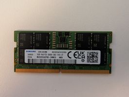 SAMSUNG 16GB, 5600 MHz, DDR5-RAM, SODIMM