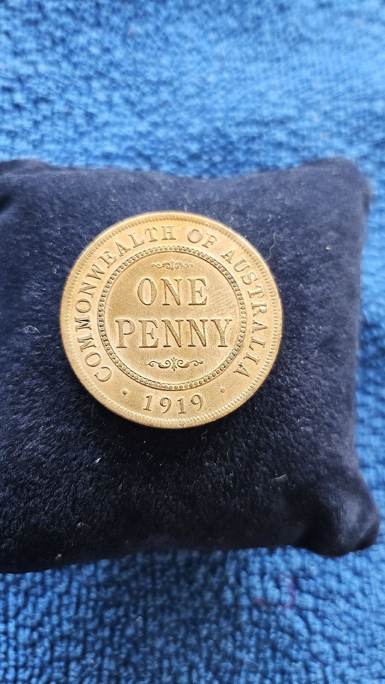 Tutti le monete: Australia One Penny 1919 Münze – Usato da Goldiwil (Thun) venduto da rkweiss 1