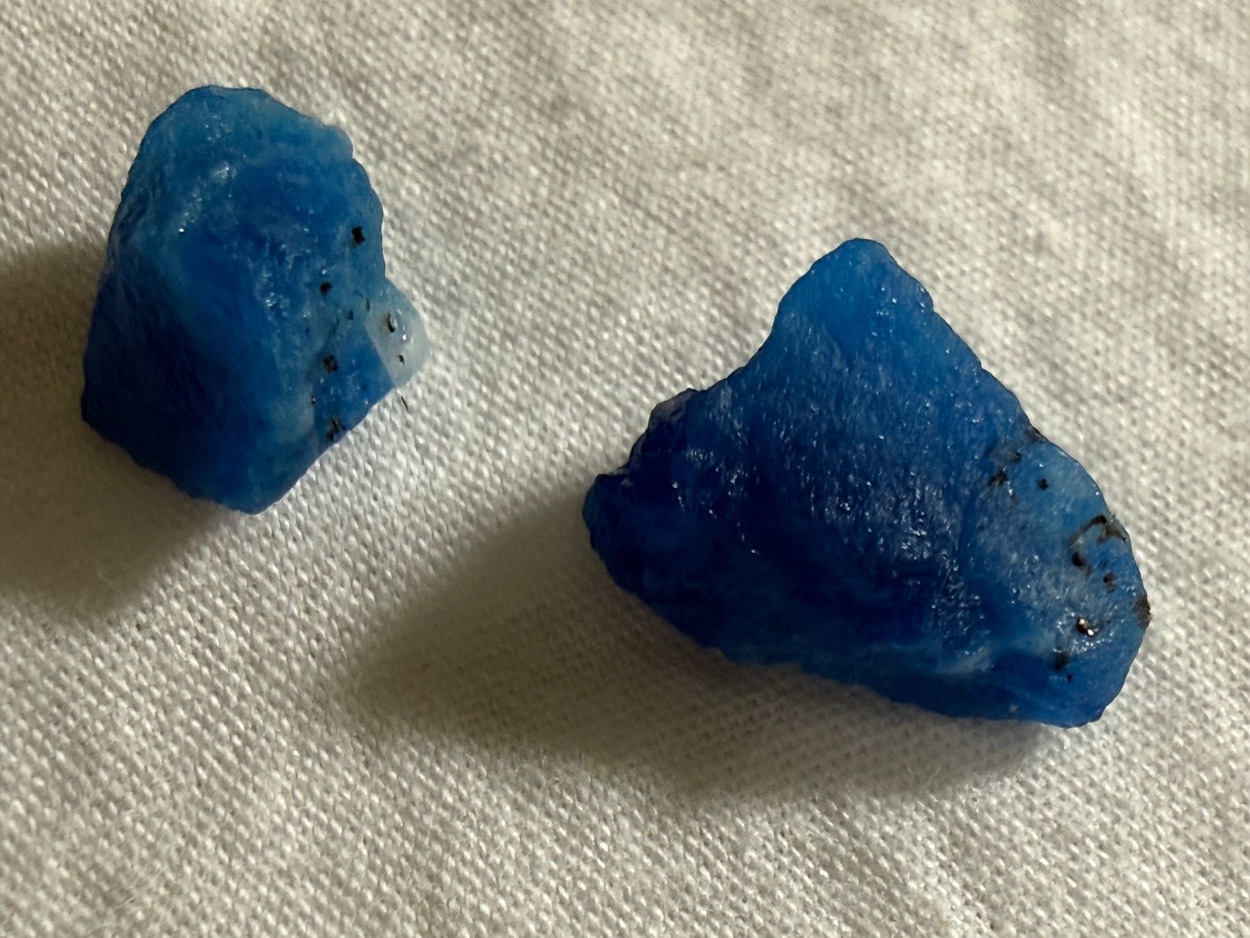 Mineralien & Heilsteine: Haüyn 2Stk 10.5ct – Neu (gemäss Beschreibung) aus Oberhof von RealStone 7