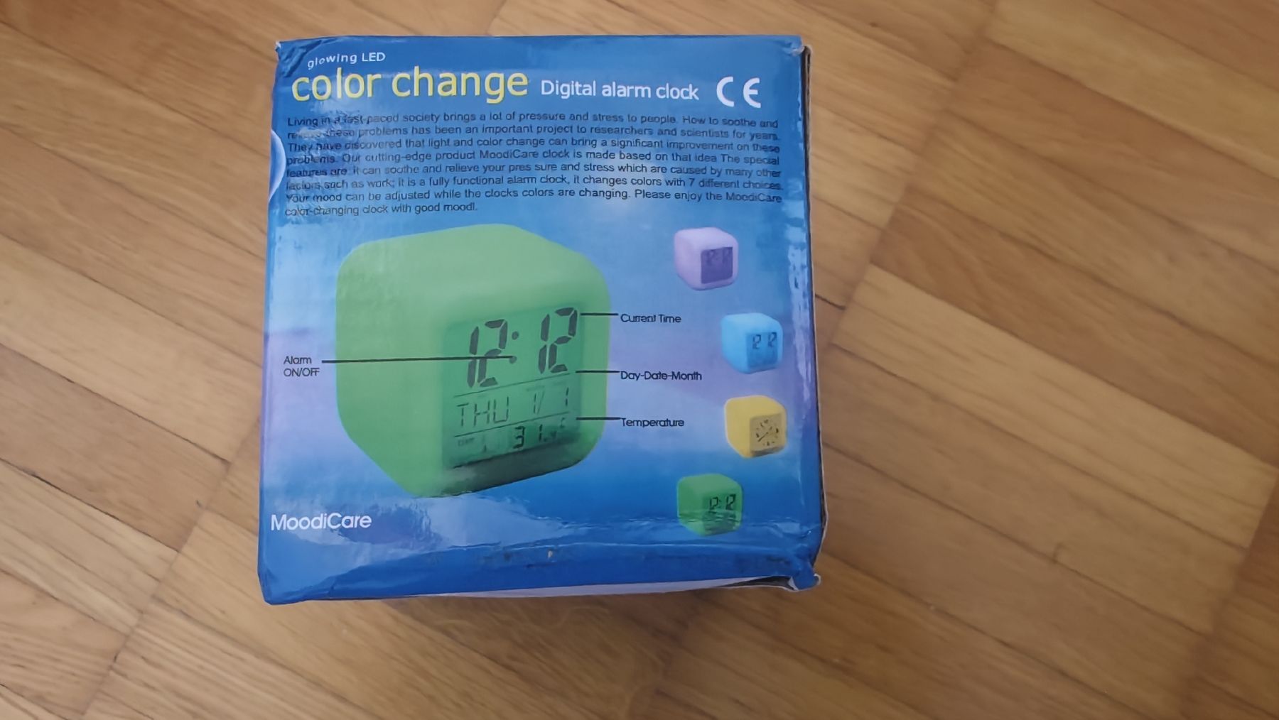 Sveglie: Wecker Uhr mit LED Lichtwechsel – Nuovo (secondo la descrizione) da Jona venduto da Kapuzinermoench