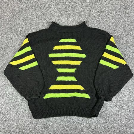 1990 handmade knit M/L women 