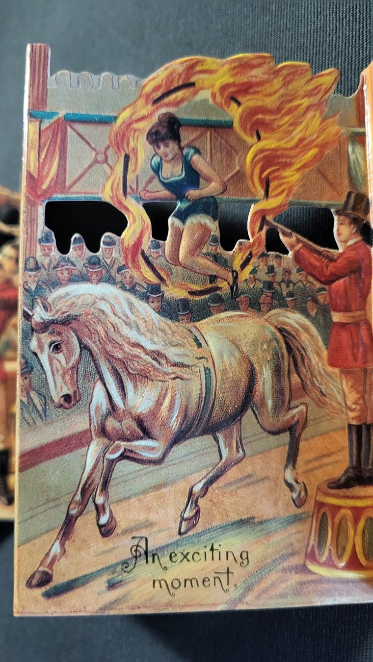 Cartes: Old Fashioned Decorative FOLD-OUT CIRCUS – Neuf avec emballage d'origine à Basel par spinne02 4