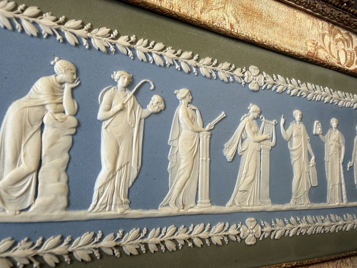 Dipinti: Tableau Plaque Décorative Bas-relief style Wedgwood – Usato da Ardon venduto da Momovs99 3