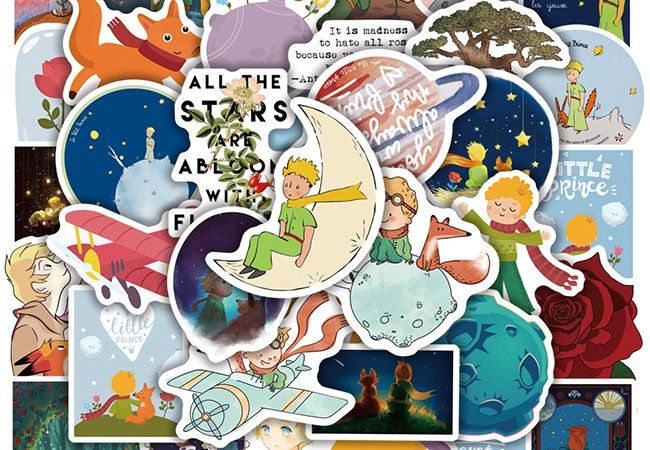 50 Stk. Sticker - der Kleine Prinz (Neu und originalverpackt) in St ...
