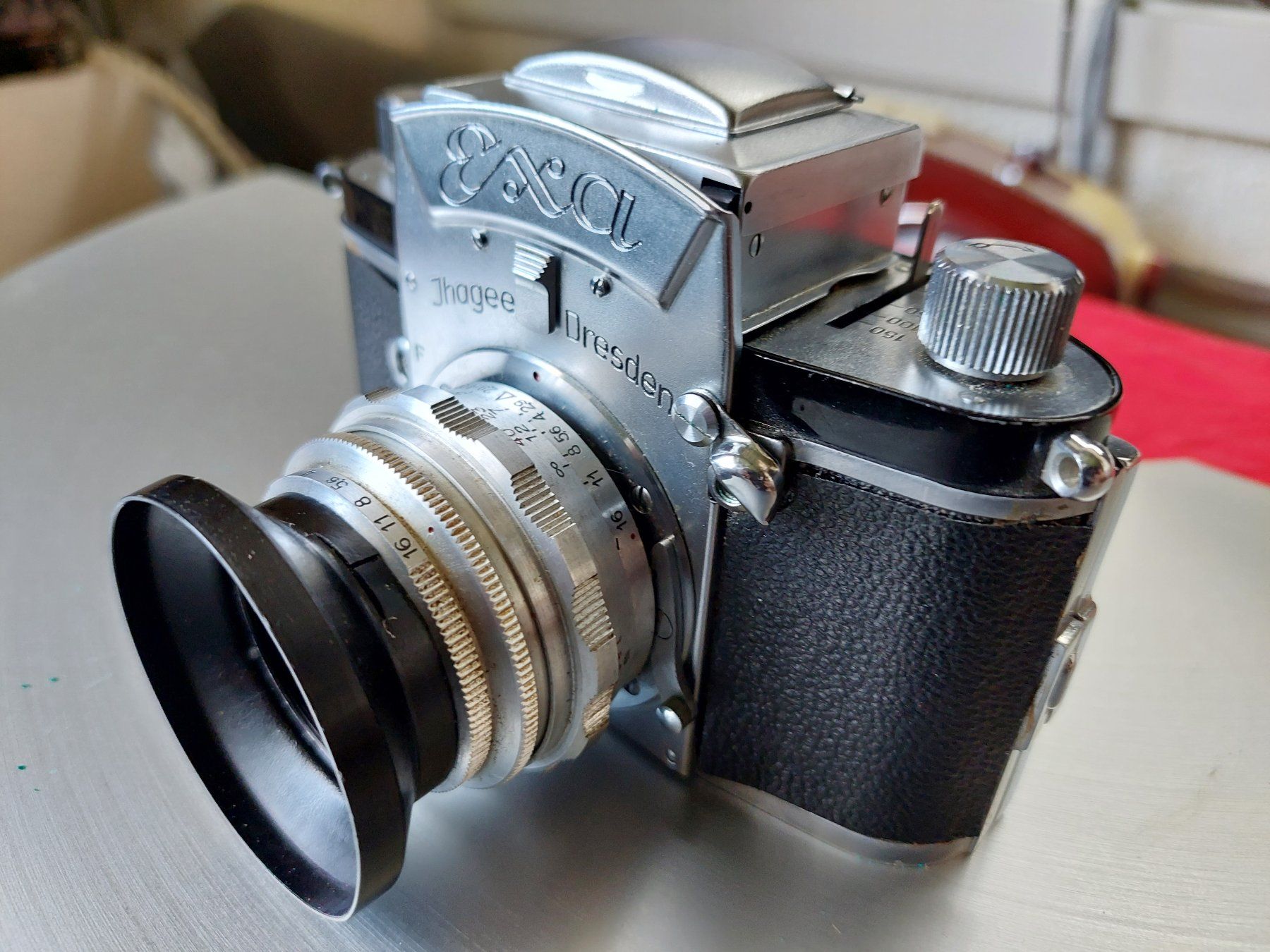 Exakta Fotocamera: Kamera Exa Jhagee Dresden – Usato da Altnau venduto da wahet 7