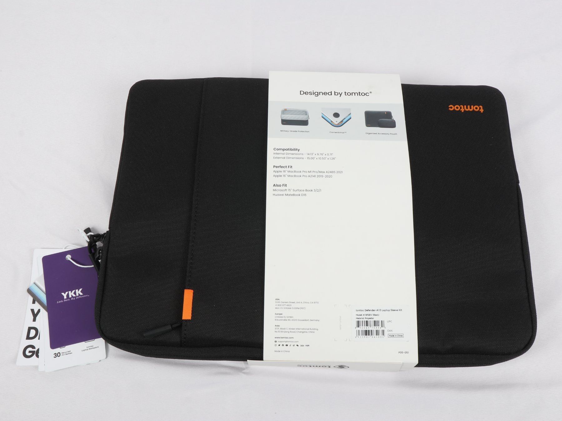 Borse: TOMTOC Defender-A13 Laptop Sleeve – Nuovo e nell'imballaggio originale da Steinen venduto da Restwert_Steinen 6