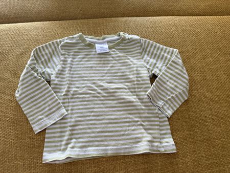 Langarmshirt Streifen Gr. 74/80 - Top Zustand, CHF 3