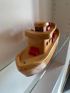 Jouets: Schiff aus Holz – D'occasion à Zumikon par Karin54