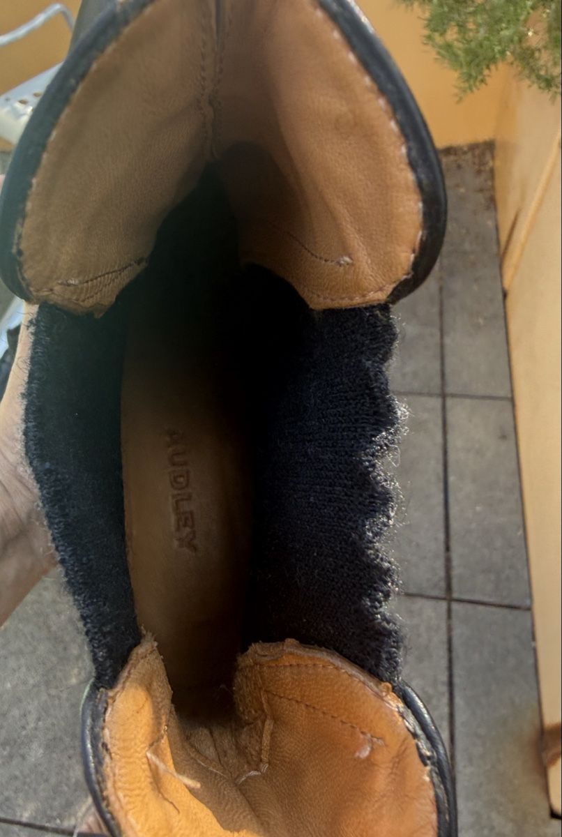 Scarpe da donna: Stiefeletten von AUDLEY, Grösse 39, Keilabsatz – Usato da Maur venduto da Marie.5 5