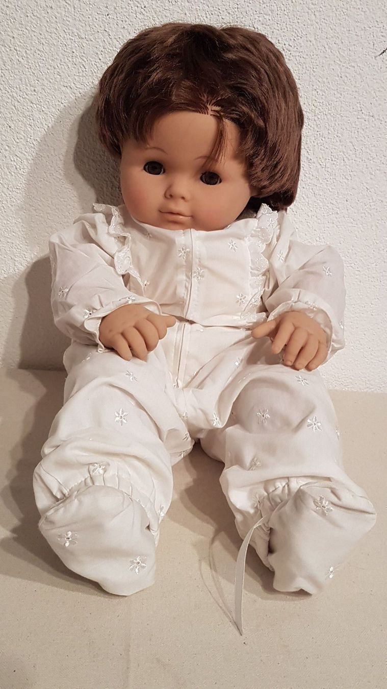 Bambole: Puppe mit Stoffbauch, Grösse 60cm – Usato da Thun venduto da Nordkapp