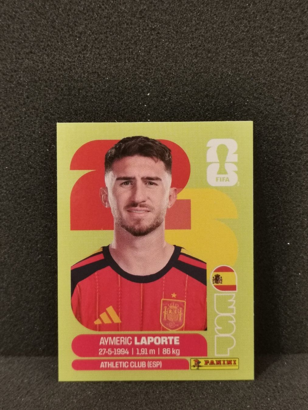Panini Carte collezionabili: Panini Wm 2026 Sticker :Aymeric Laporte Esp 4 – Usato da Einsiedeln venduto da sza_588x