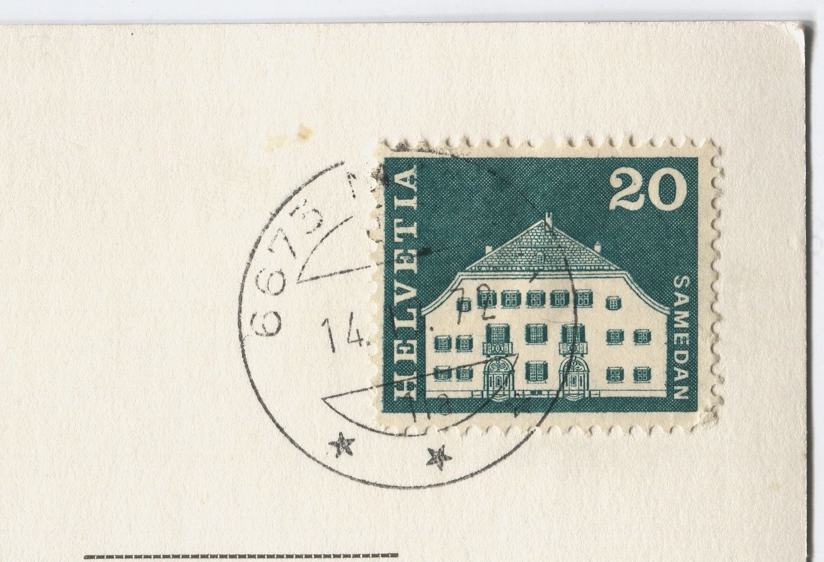 Ansichtskarten: Maggia con la Chiesa 1972 – Gebraucht aus coglio von Tascia1 1