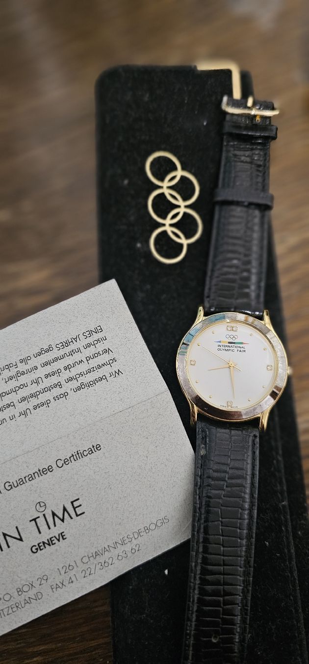 Orologi: montre olimpic neuf – Nuovo e nell'imballaggio originale da Lausanne venduto da Delaquinta88