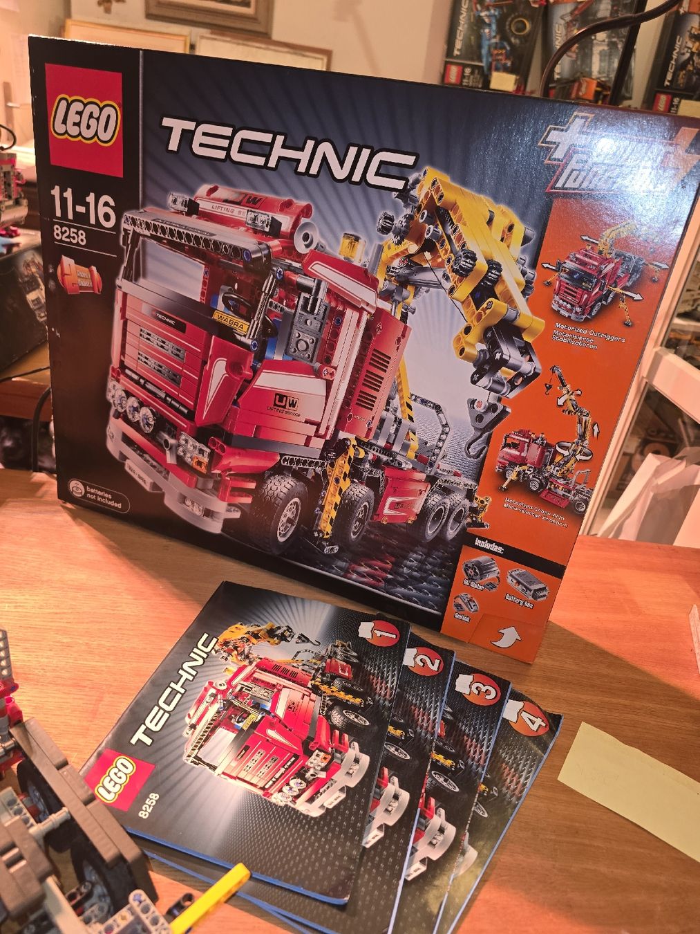 Technics Kit di costruzioni: Lego Technic 8258 Power Schwenkkran – Usato da Wienacht-Tobel venduto da max_92rg 1