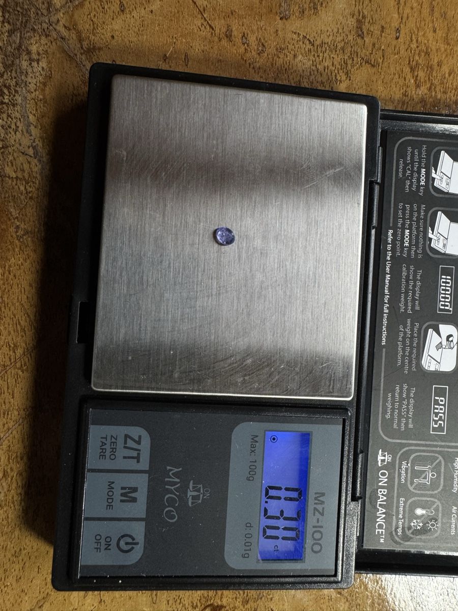 Pietre preziose: Tansanit, facettiert, 0.3ct, 4.8x 3.9 mm – Nuovo e nell'imballaggio originale da Wängi venduto da Horus_Stone 4