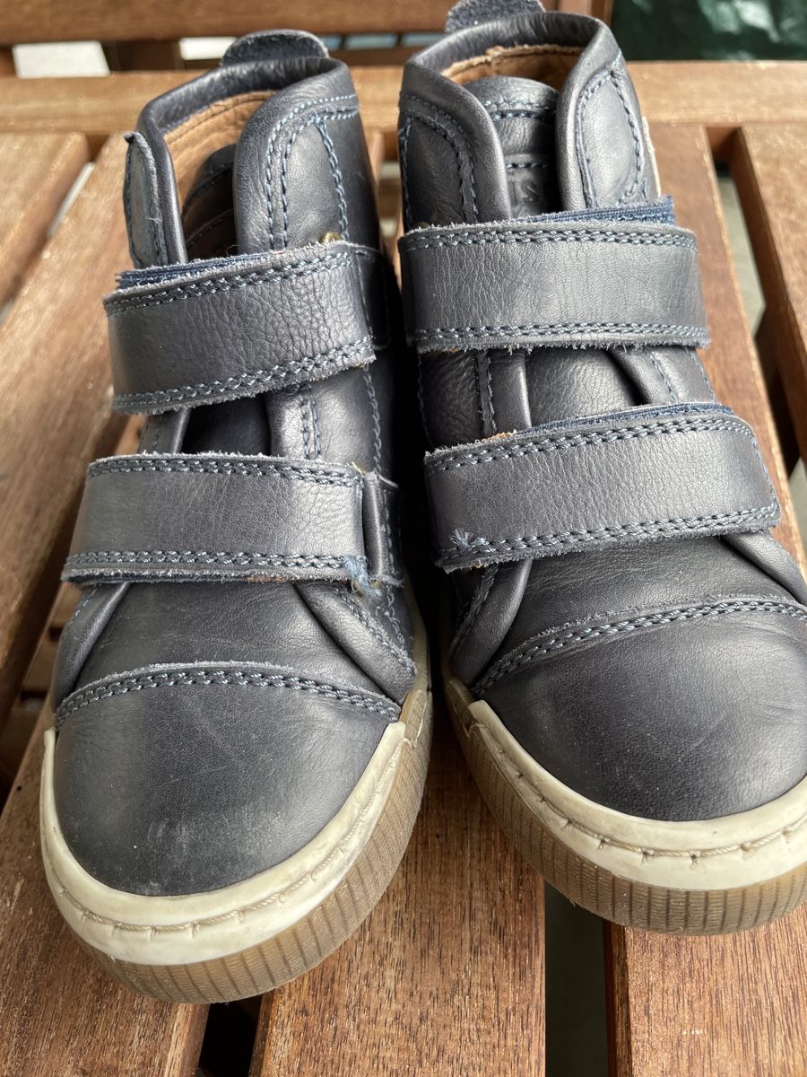 Bisgaard Scarpe per ragazzi: Bisgaard Lederschuhe Gr. 33, dunkelblau – Usato da Bern venduto da brup 2