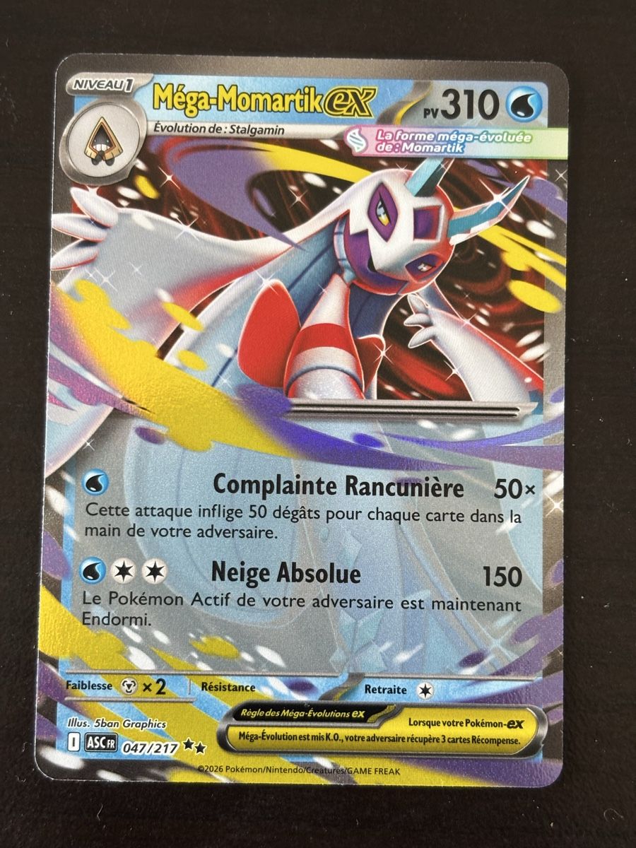 Pokémon Carte collezionabili: Carte Pokémon MEGA MOMARTIK français  – Nuovo (secondo la descrizione) da lausanne venduto da helderj