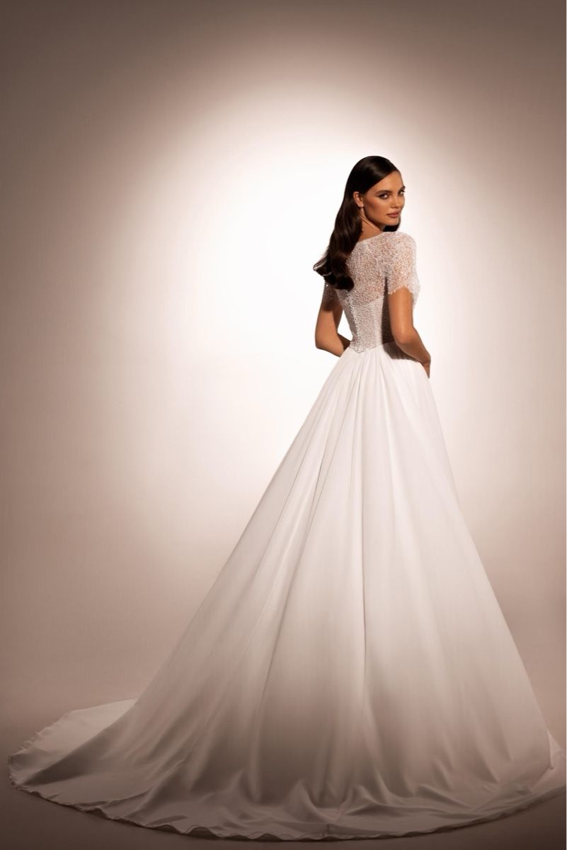Vestiti: NEW! Brautkleid Gr. 36-38 – Nuovo e nell'imballaggio originale da Brunnen venduto da Herzig-Brautmode 3