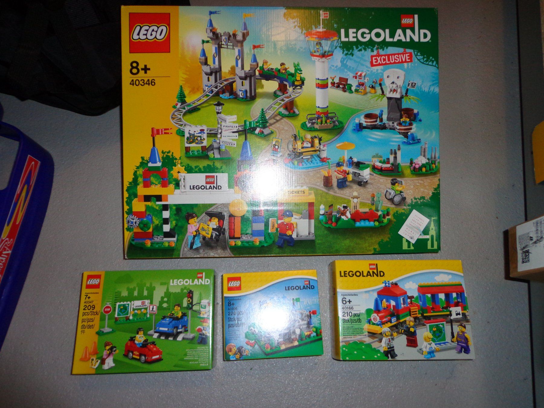 Lego Kit di costruzioni: Lego Set Legoland 4 Sets selten – Nuovo e nell'imballaggio originale da Oensingen venduto da kms84