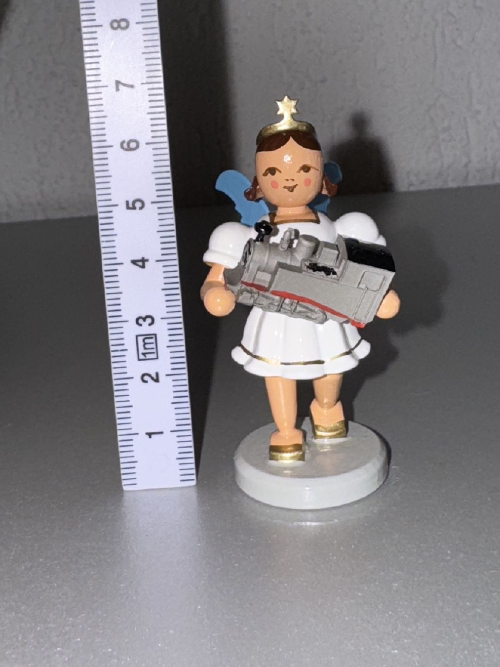 Tutte le decorazioni: Blank Engel, Handarbeit, Schutzengel, Glücksbote – Nuovo e nell'imballaggio originale da Grosswangen venduto da Second_hand_paradise 5