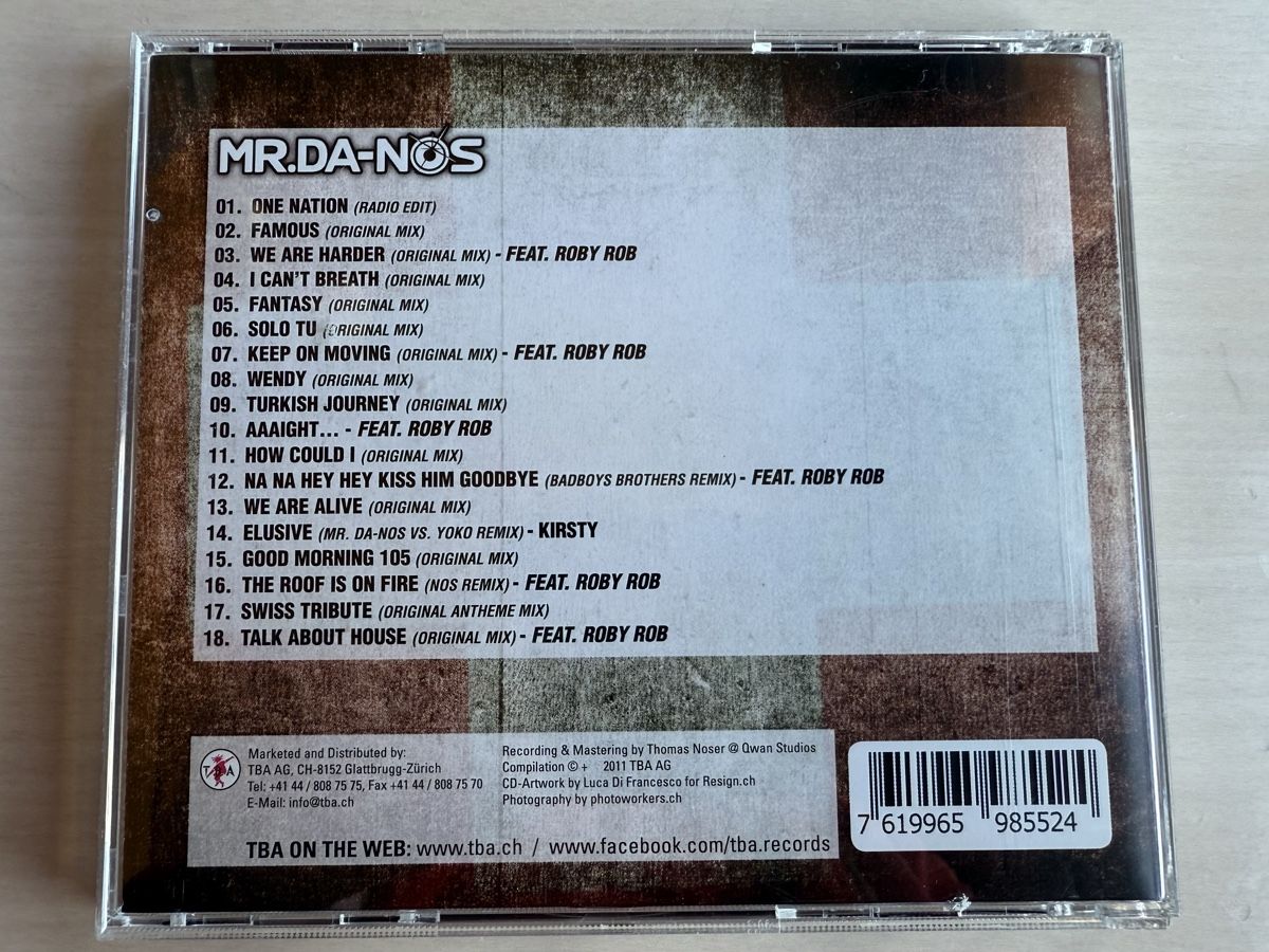 CD: Mr. Da-Nos - One Nation CD, – Usato da Oberried Brienz venduto da Chyara 1