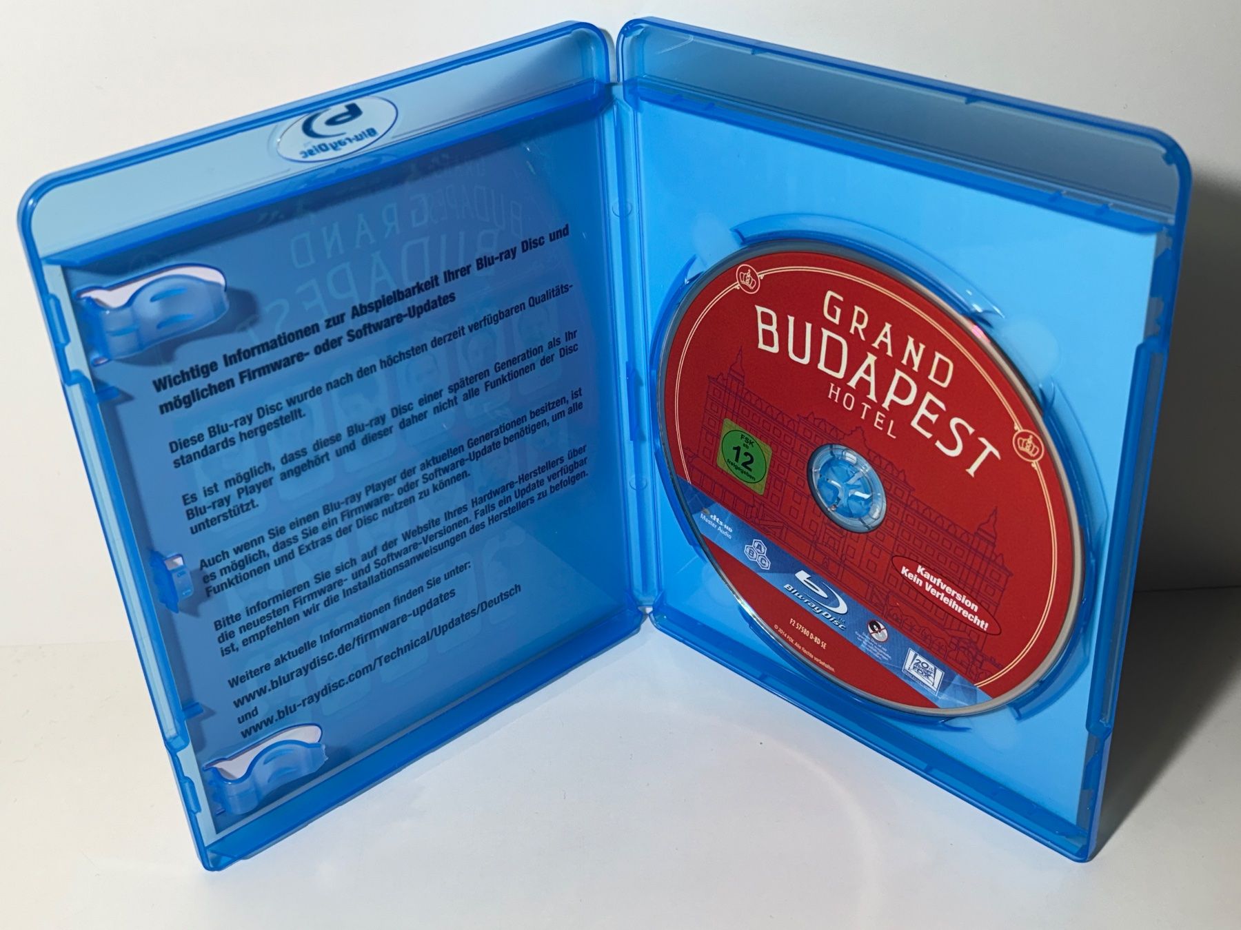 Tutti i DVDs: Grand Budapest Hotel Blu Ray – Usato da Wilderswil venduto da Sstriker 2