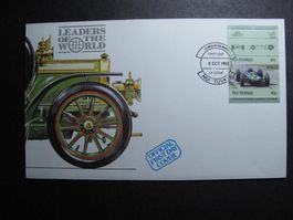 Auto  Tuvalu 1985 FDC Jensen 541