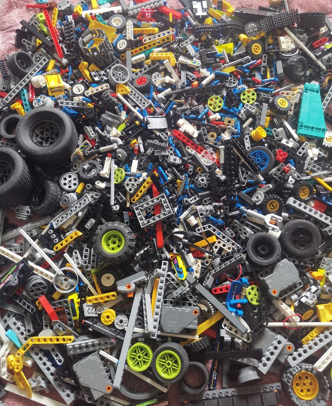 Lego Giocattoli: Lego Technik Teile Mix ca 2,7 Kilo – Usato da Effretikon venduto da Superkarin7