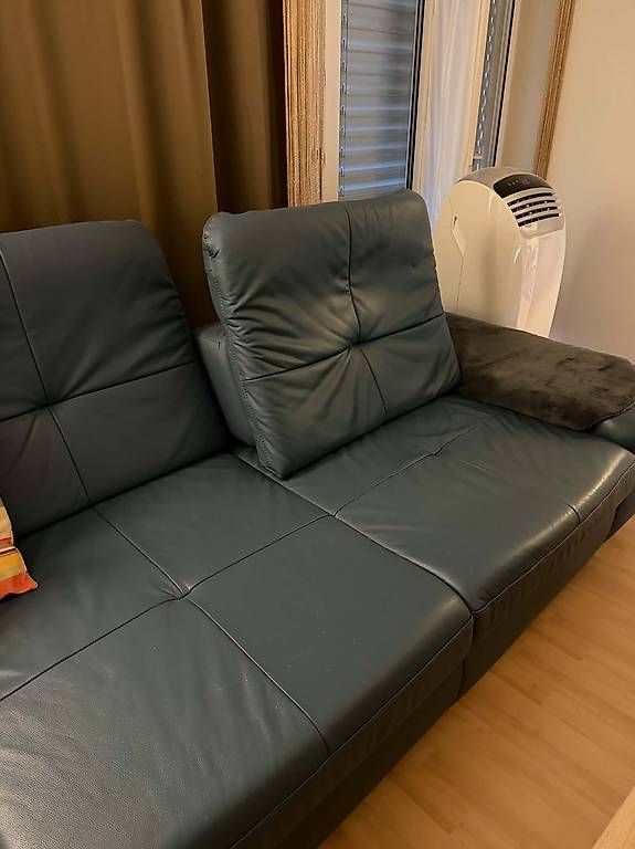 Sofas: Elegantes Ecksofa aus echtem Leder  mit Schlaffunktion – Gebraucht aus Luzern von hoh_z2mf 1
