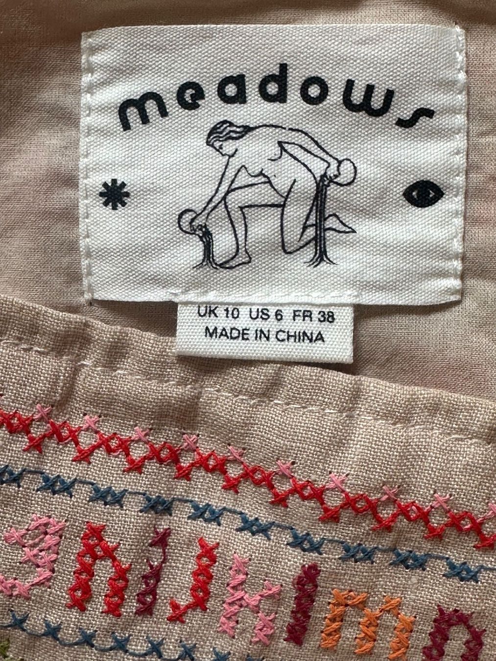 Top: Leinen/Baumwoll Top von Meadow – Usato da Zürich venduto da Misomi 5