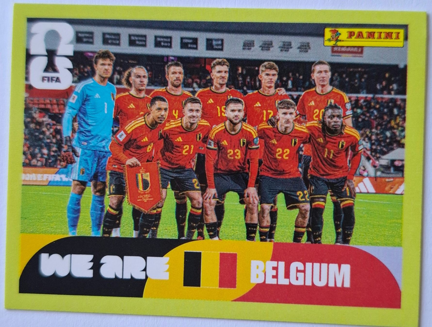 Panini Carte collezionabili: WM 2026 Paninibild Nr. BEL13.. – Nuovo (secondo la descrizione) da Rotkreuz venduto da keerthdi 2