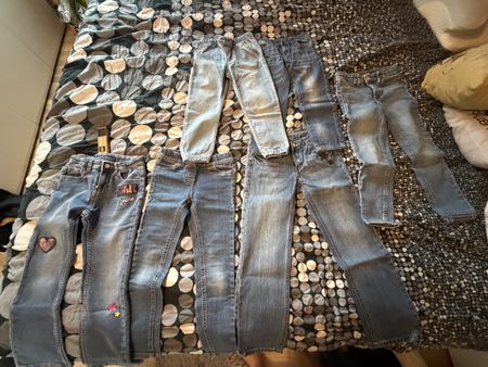 6 Stück Mädchen Hosen 