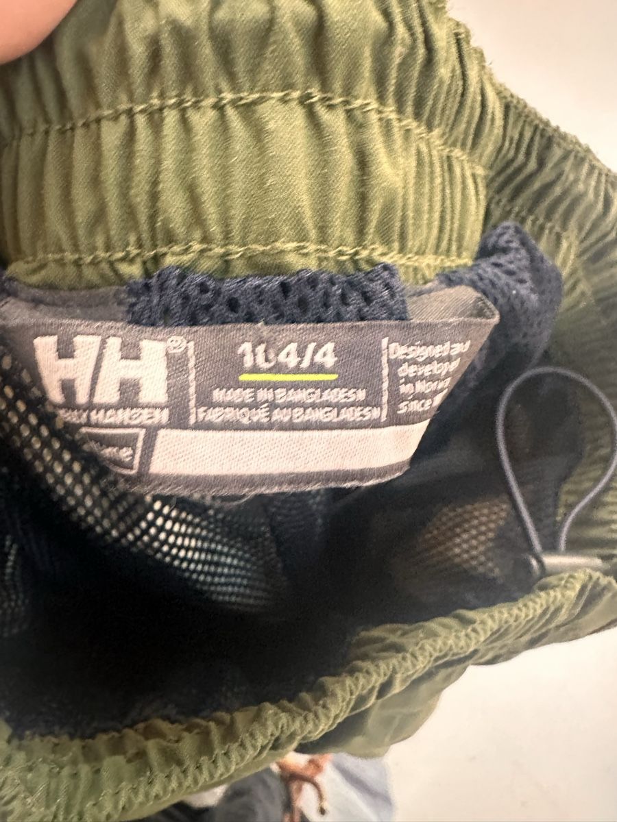 Helly Hansen Pantaloni: Regenhose Helly Hansen olive Grösse 104/110 – Usato da Adliswil venduto da len_l55b 2