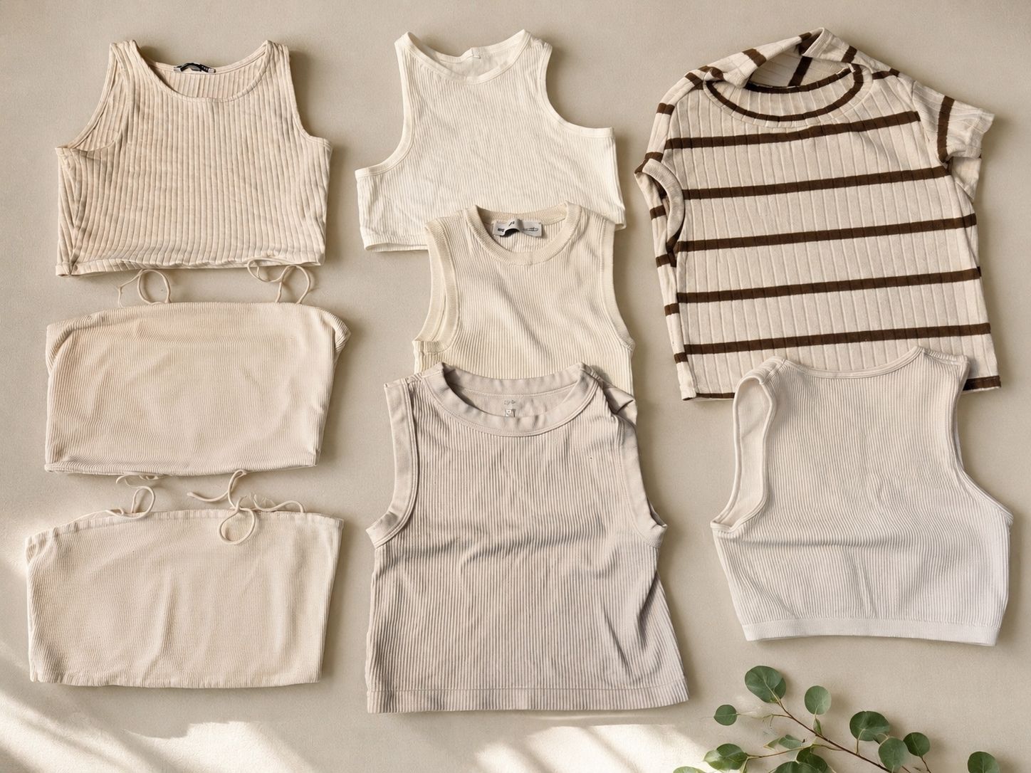 Kleiderpakete: Damen Tanktops 7er Set Grösse S – Neu (gemäss Beschreibung) aus Tschingel von Olivia.S