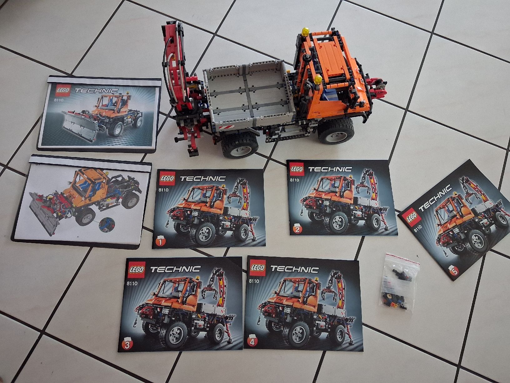 Lego Giocattoli: Lego Technik 8110 Set ( Unimog ) – Usato da Schattdorf venduto da NILU_1916