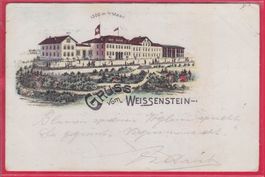 GRUSS VOM WEISSENSTEIN 1300m, 23.7.1900