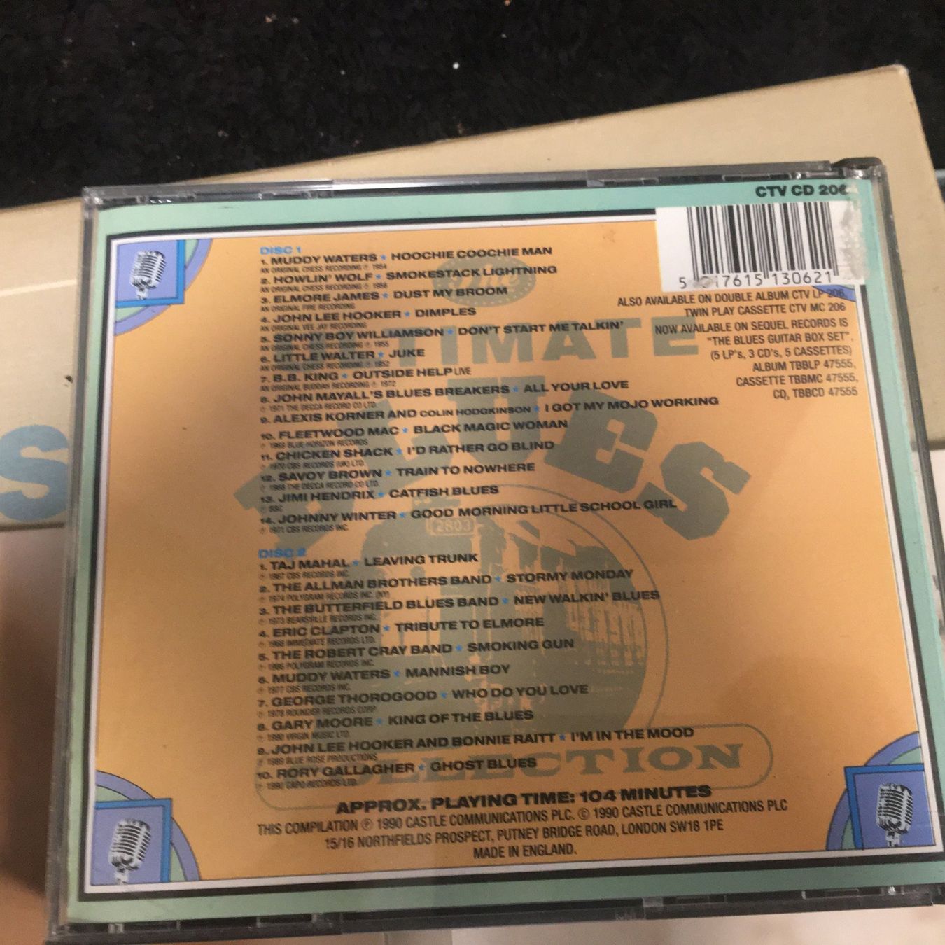 CD: Die Ultimate Blues CD Kollektion – Nuovo (secondo la descrizione) da Urtenen-Schönbühl venduto da weltenschmid 1