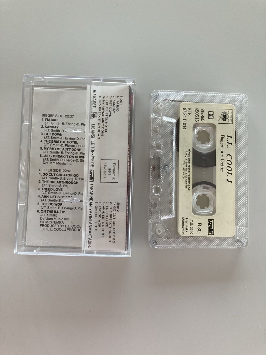 Kompaktkassetten: LL Cool J - Bigger and Deffer - Kassette - Selten! – Gebraucht aus Mörschwil von Appenzell2 1
