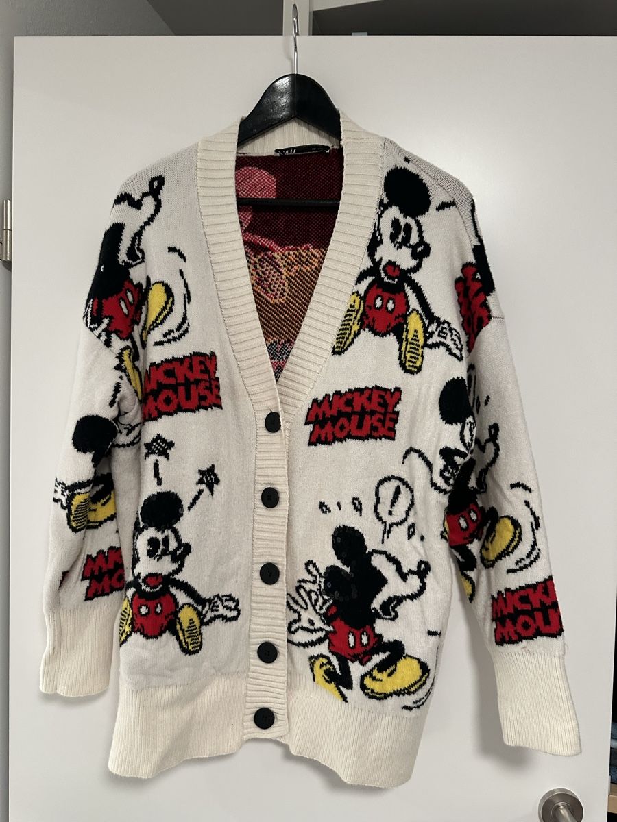 Zara Jacken: Zara Mickey Mouse Cardigan Gr. S – Gebraucht aus Muttenz von Tschulietta_105